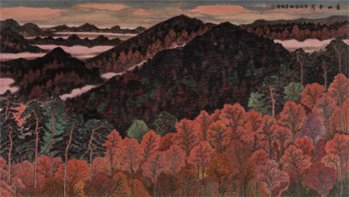 崔晓东《绿水青山就是金山银山》作品赏析379